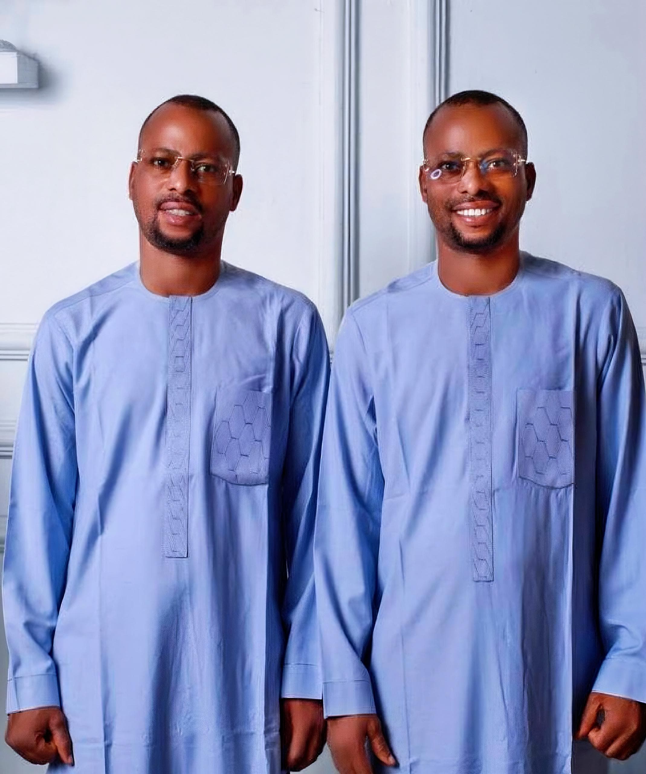 Prophets Adenuga Twins in traditional attire